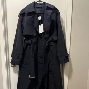 Dramatic and stylish floor length oversized trench coat!